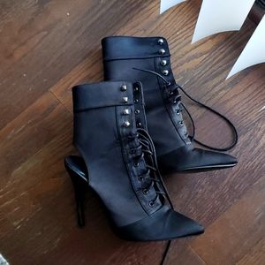 Black Pointy Cut Out Boots (9)